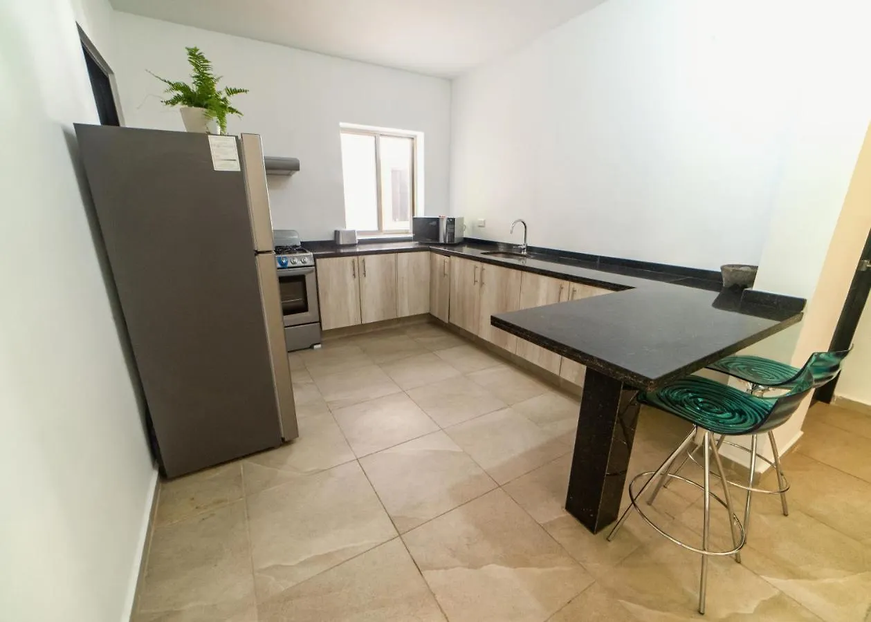 Cancun Airport Condo Hotel Apartment With Pool And Security