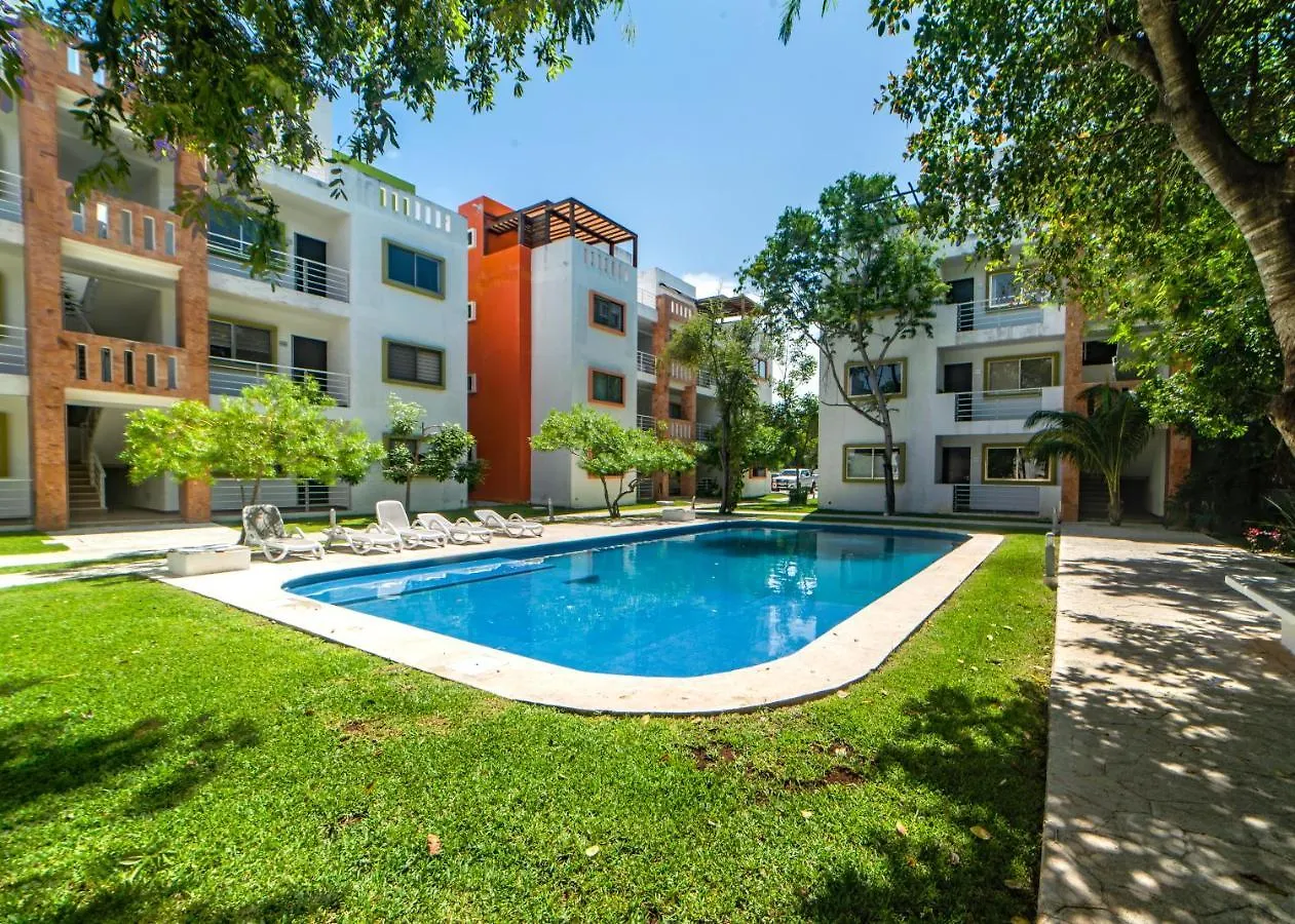 Cancun Airport Condo Hotel Apartment With Pool And Security