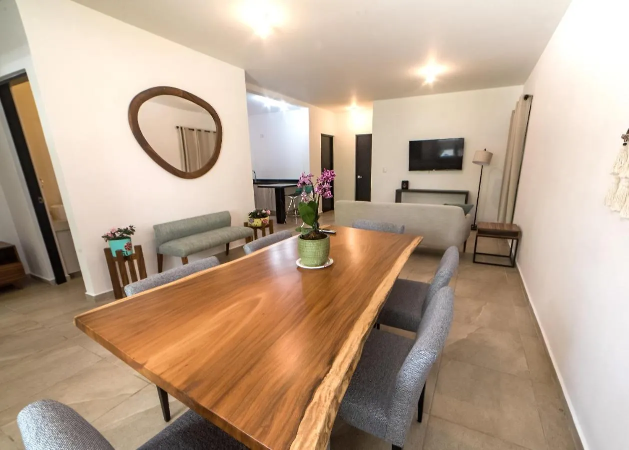 Cancun Airport Condo Hotel Apartment With Pool And Security
